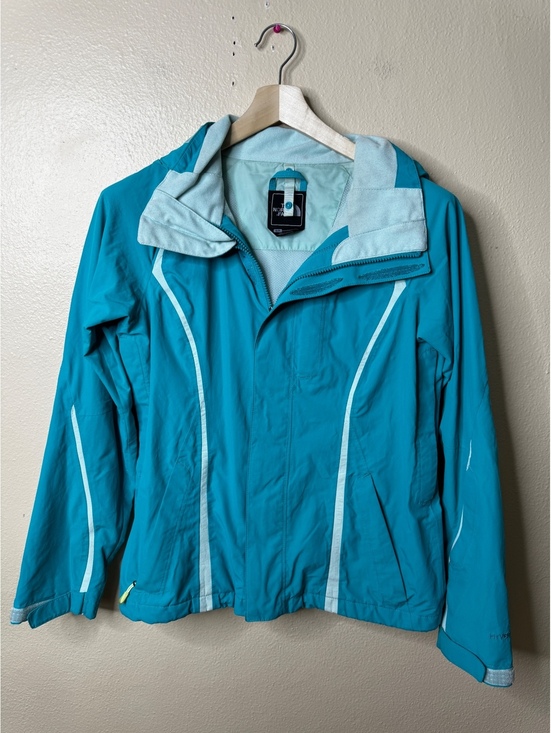 The North Face Jackets & Blazers - The North Face HyVent Waterproof Hooded Shell Jacket Women’s Small Blue
